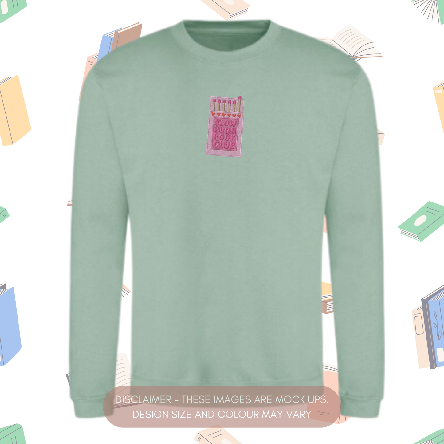 Slow Burn Book Club Jumper