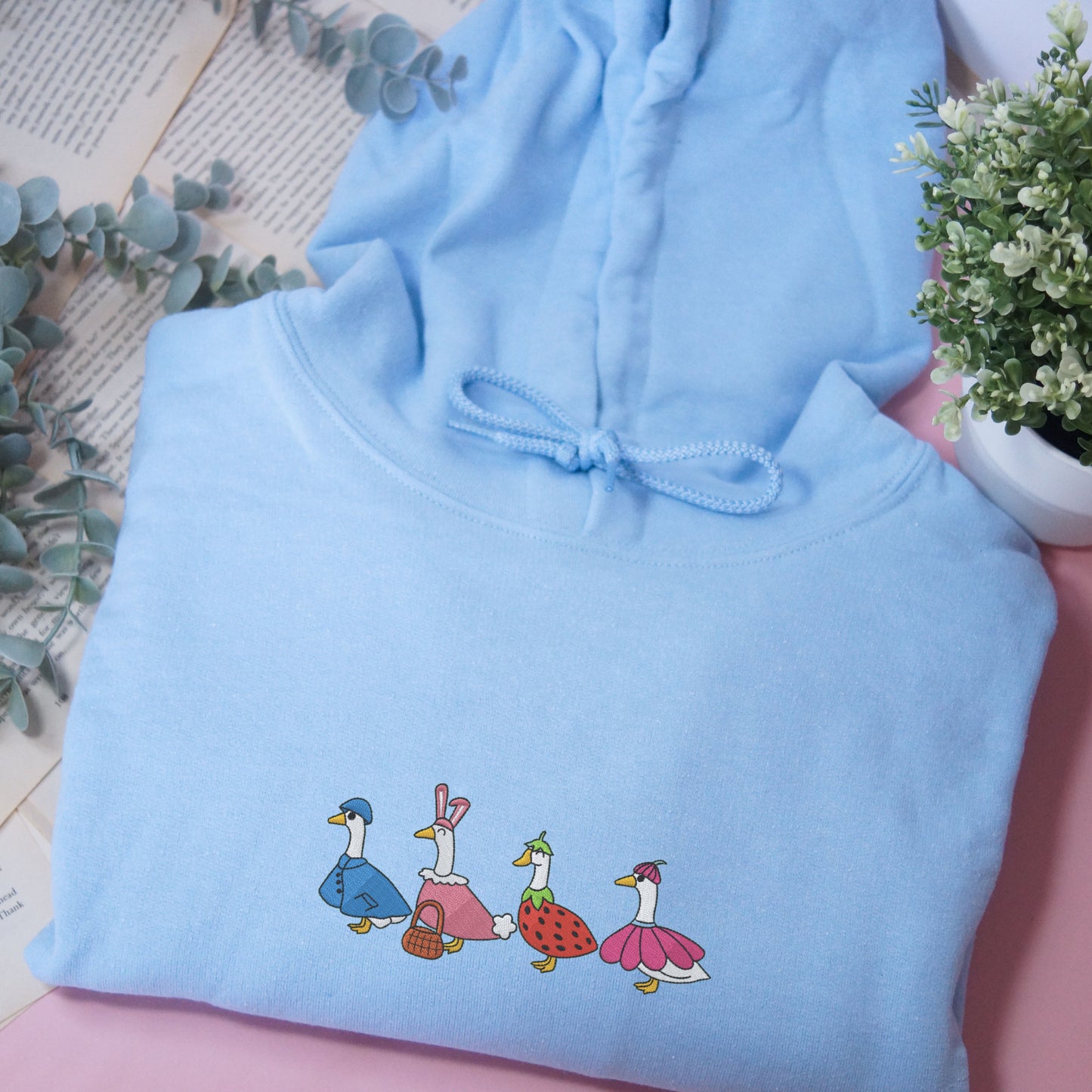 Spring Ducks in a Row Hoodie