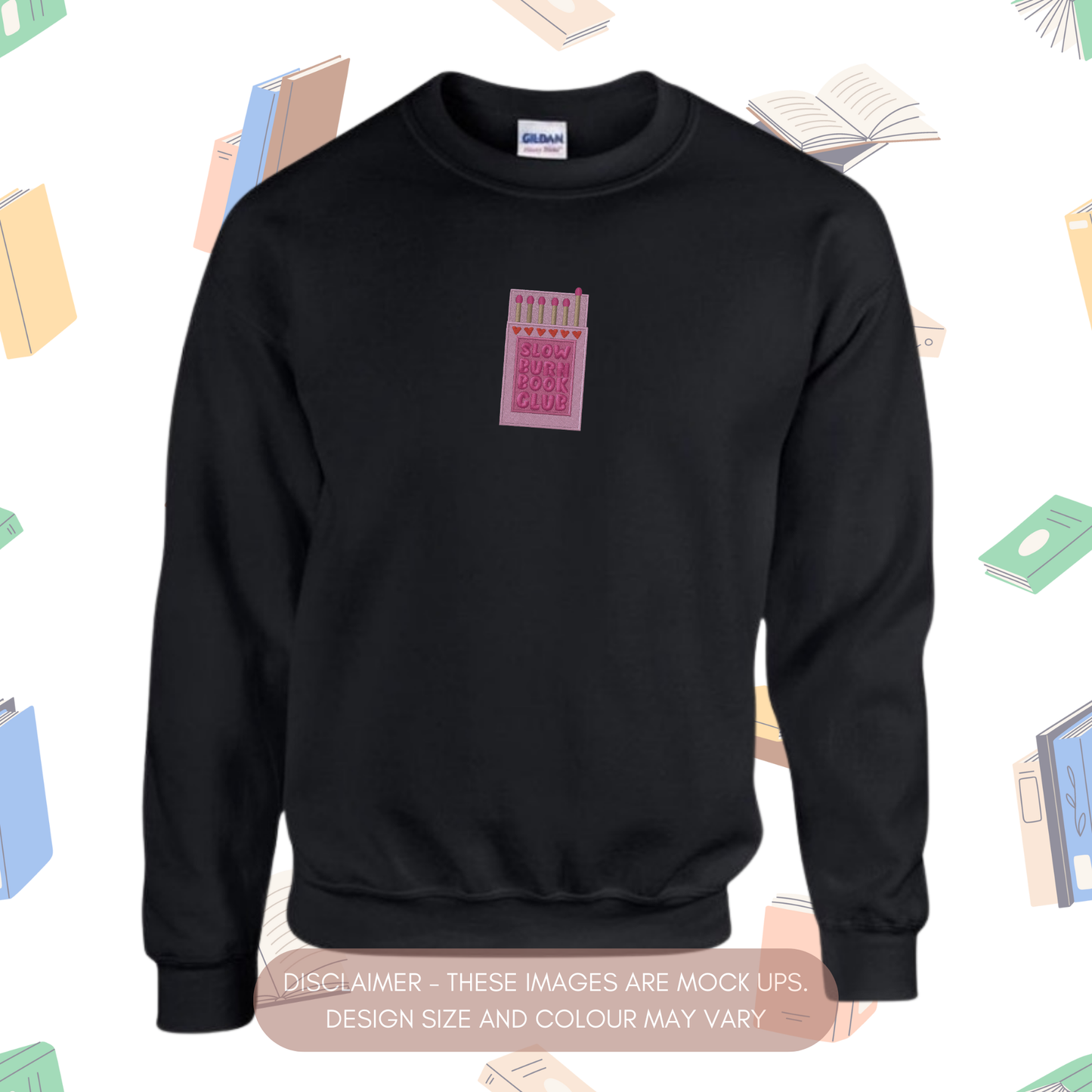 Slow Burn Book Club Jumper