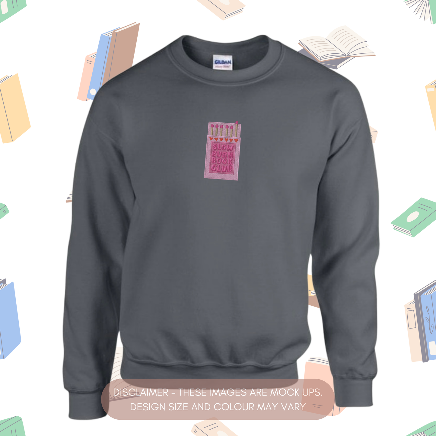 Slow Burn Book Club Jumper