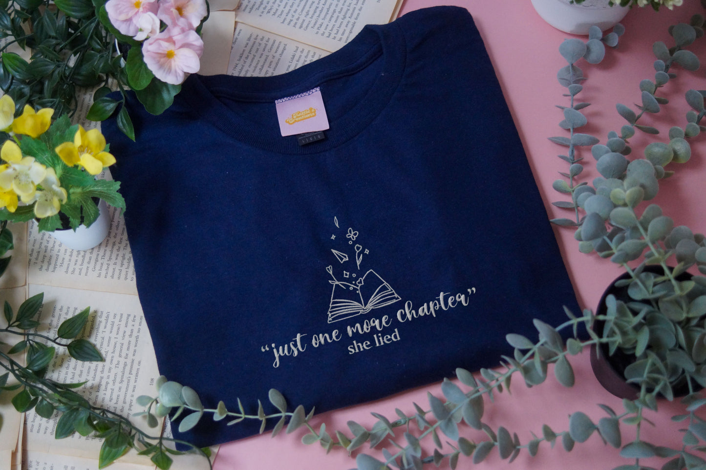 Just One More Chapter T-shirt