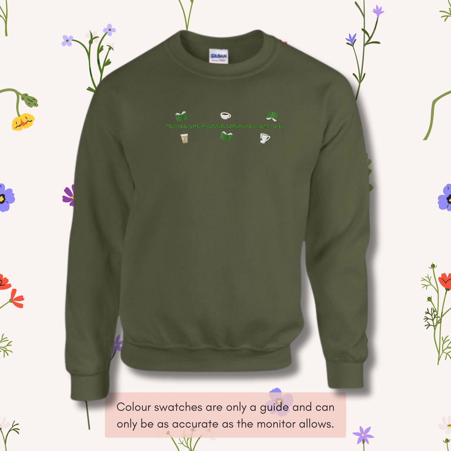 Coffee Shop + Book Shop = Perfect Day Jumper