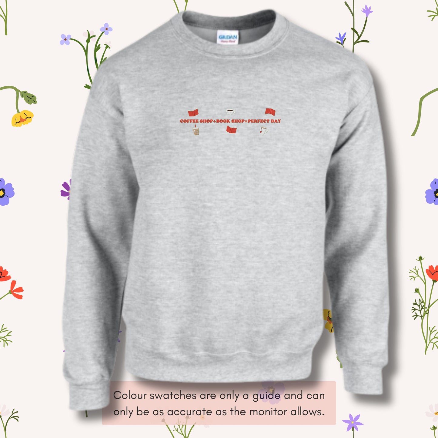 Coffee Shop + Book Shop = Perfect Day Jumper