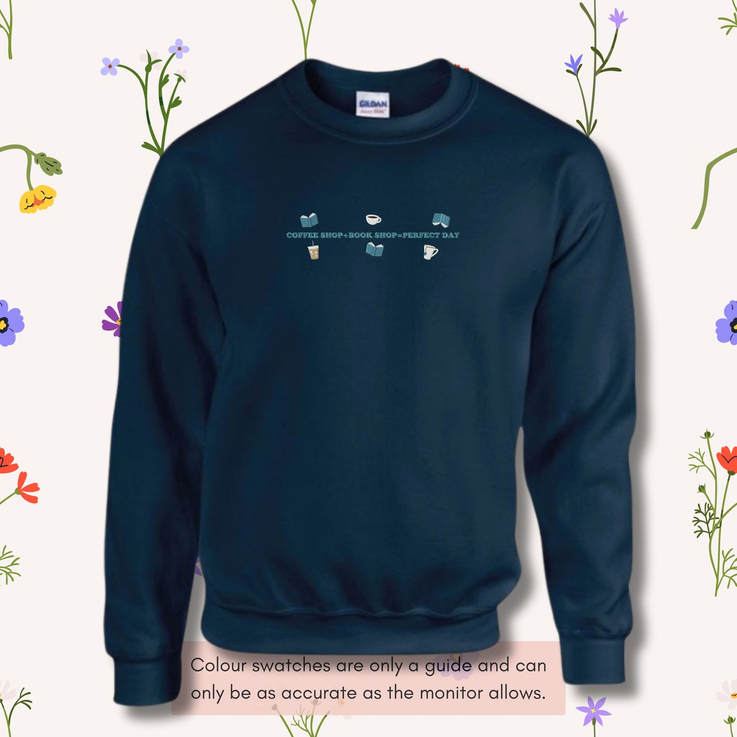 Coffee Shop + Book Shop = Perfect Day Jumper