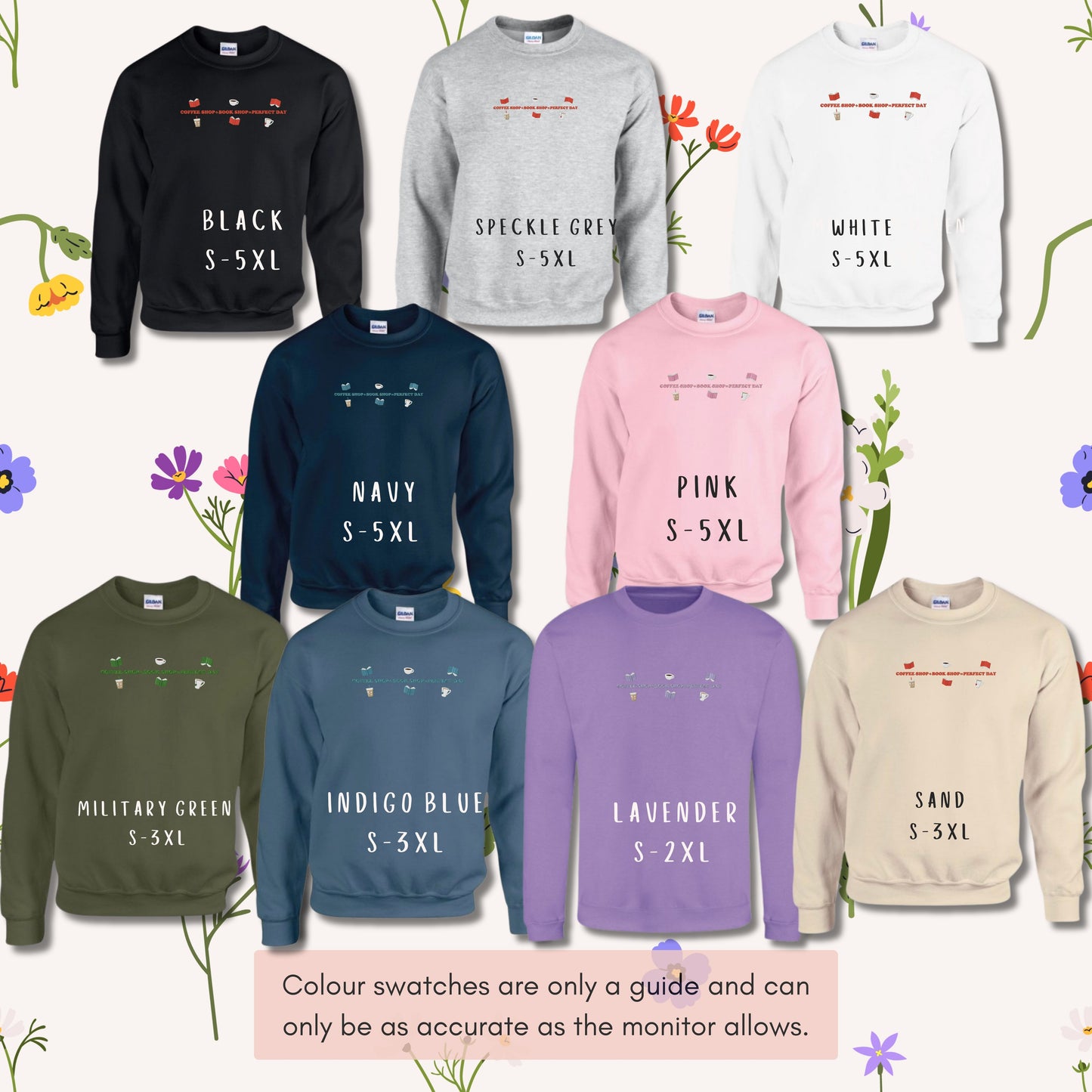 Coffee Shop + Book Shop = Perfect Day Jumper