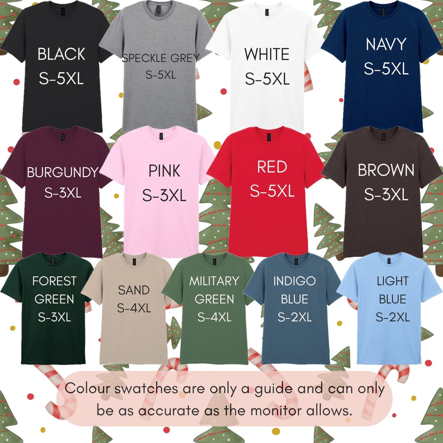 Simple Christmas Trees Jumper (Hoodie/T-shirt)