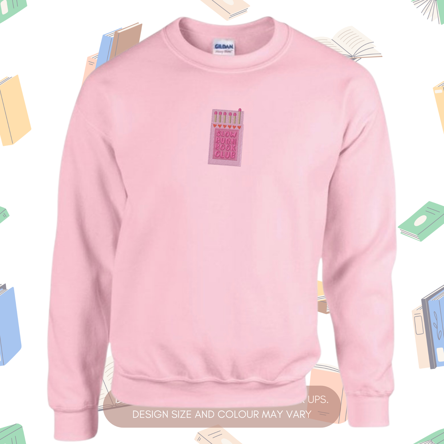 Slow Burn Book Club Jumper