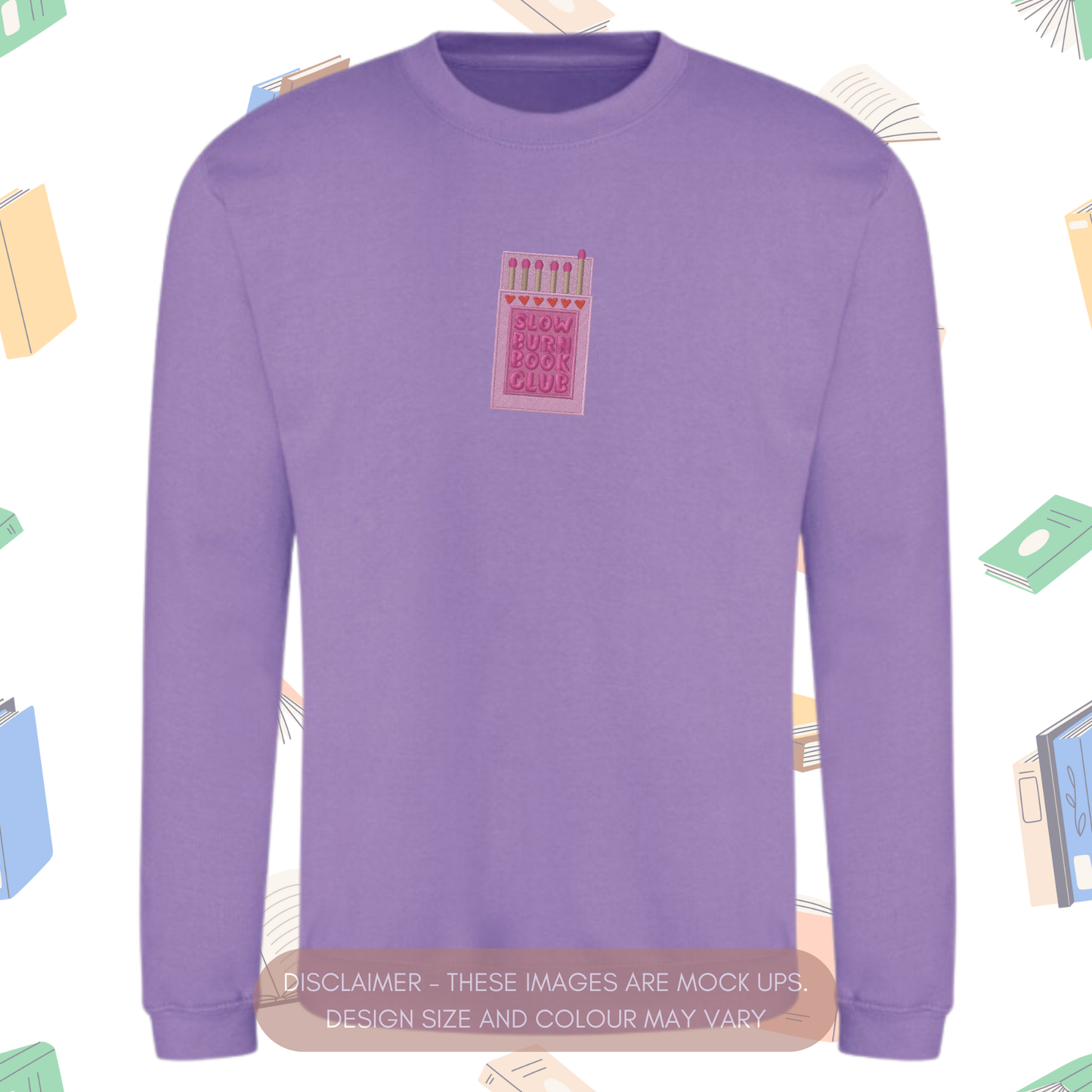 Slow Burn Book Club Jumper