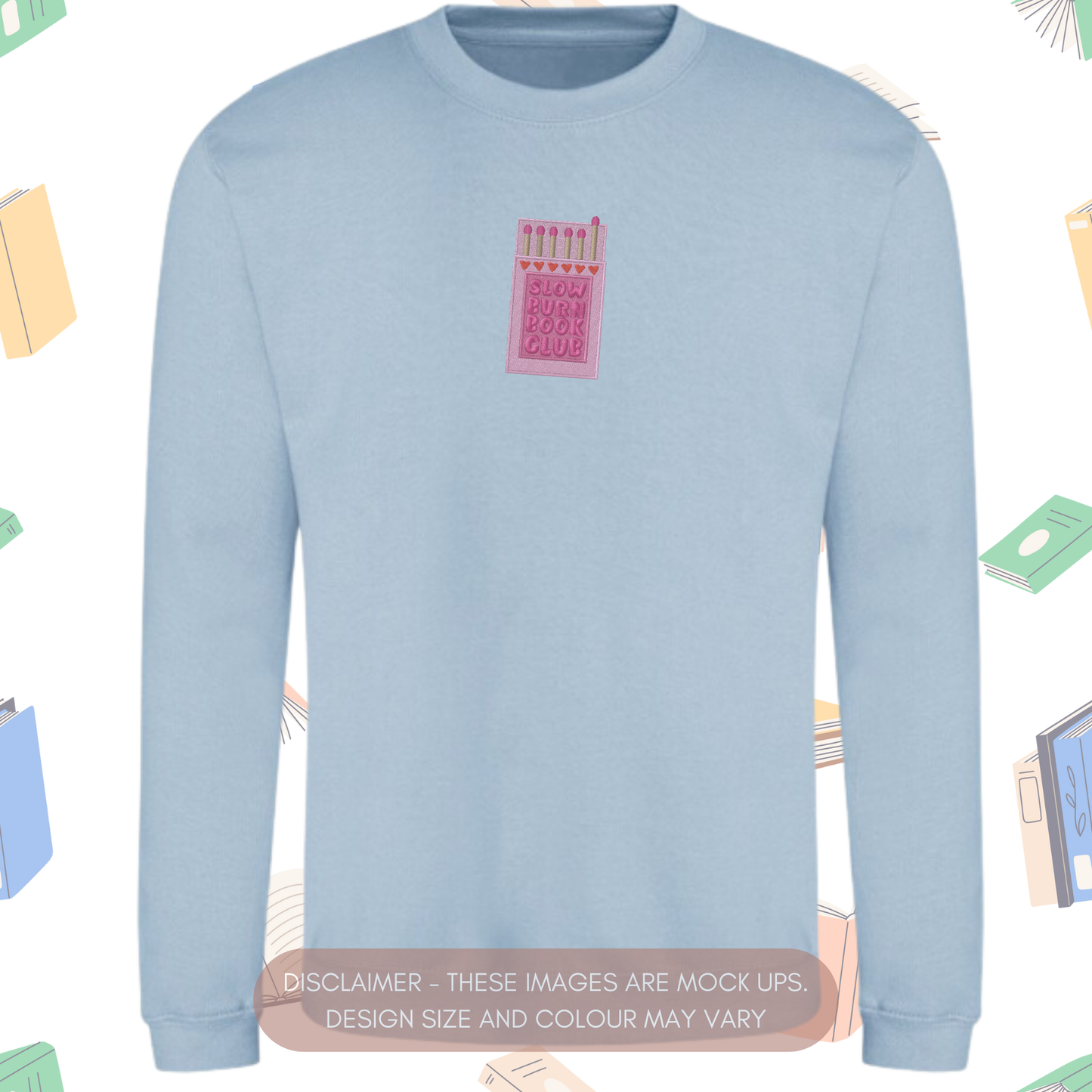Slow Burn Book Club Jumper