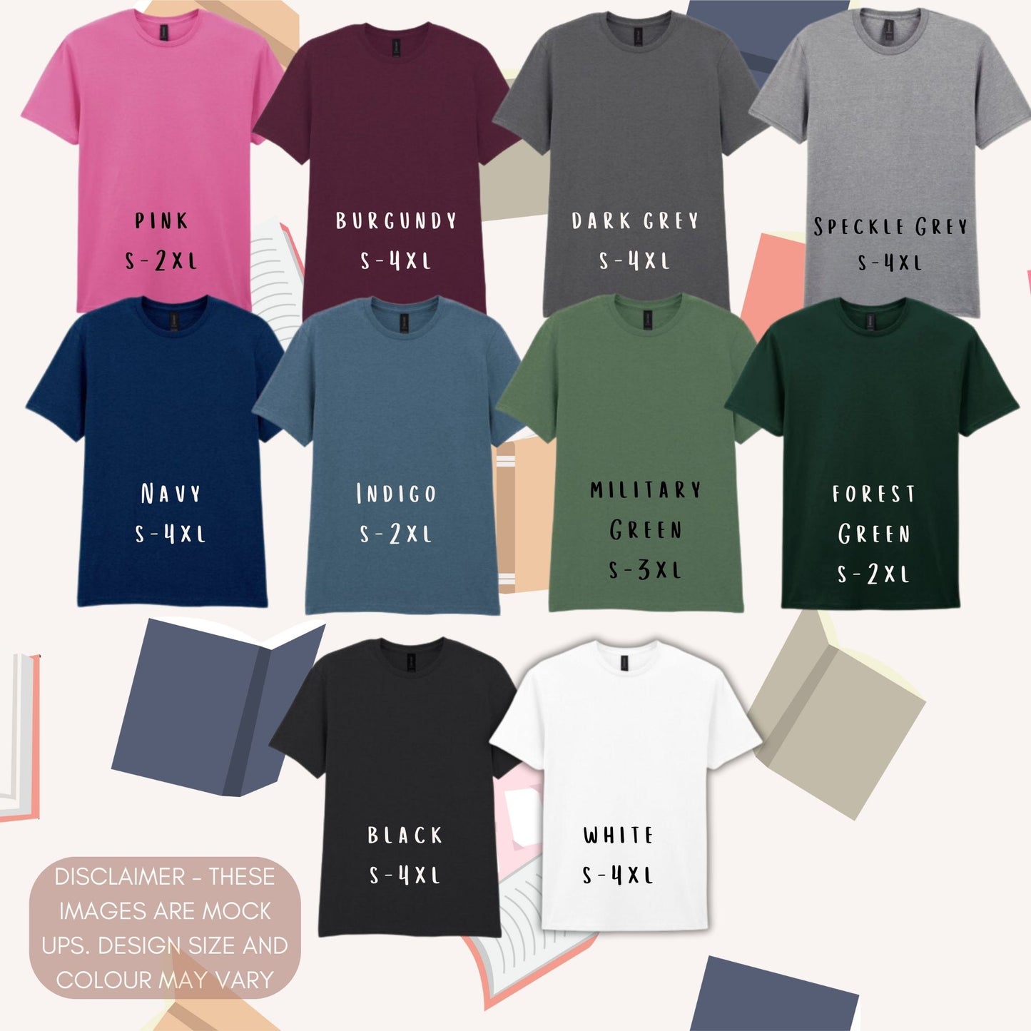 Romance Reader Icons T-Shirt