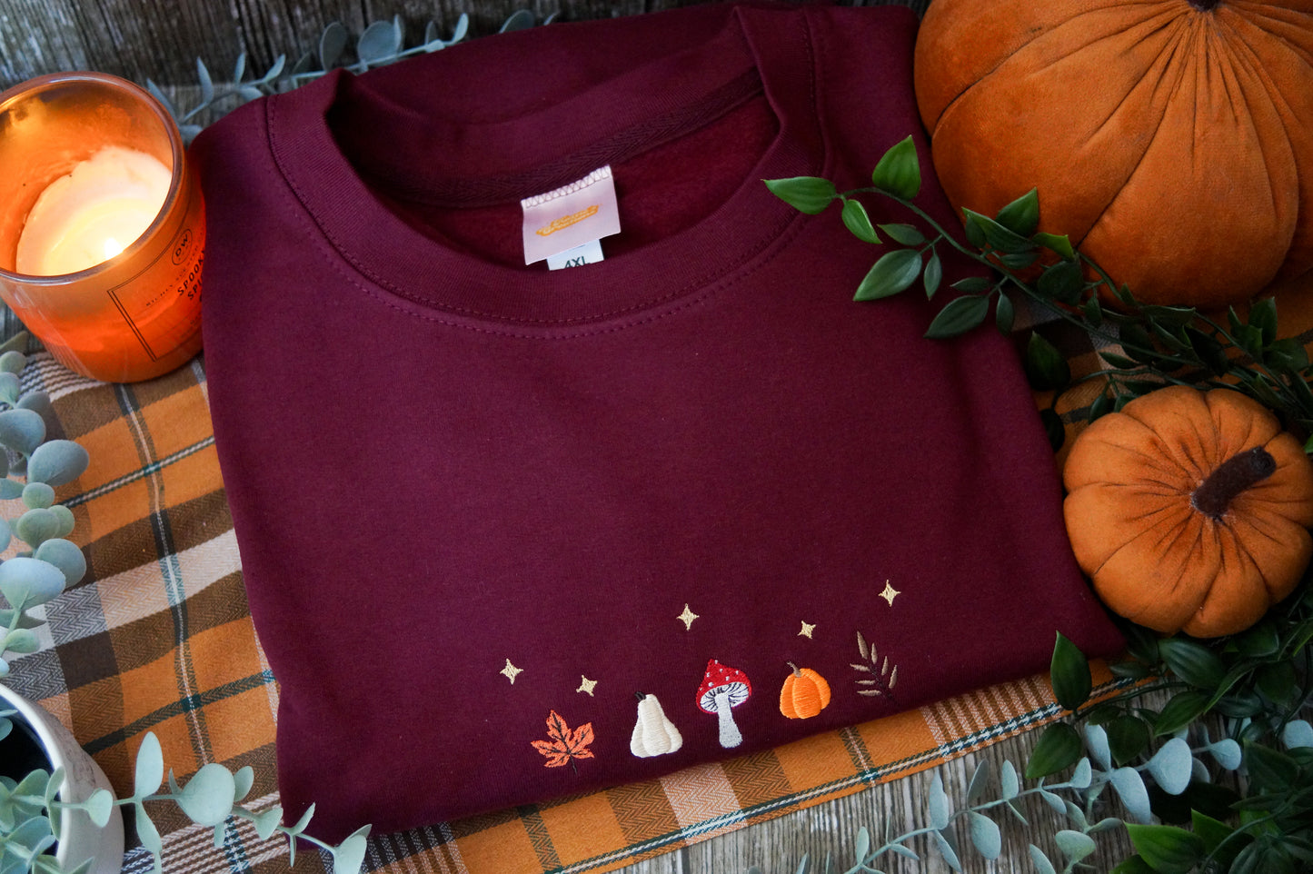 Autumnal Nature Icons Jumper