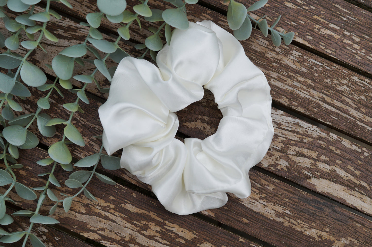 Set of Five Extra Large Neutral Scrunchies