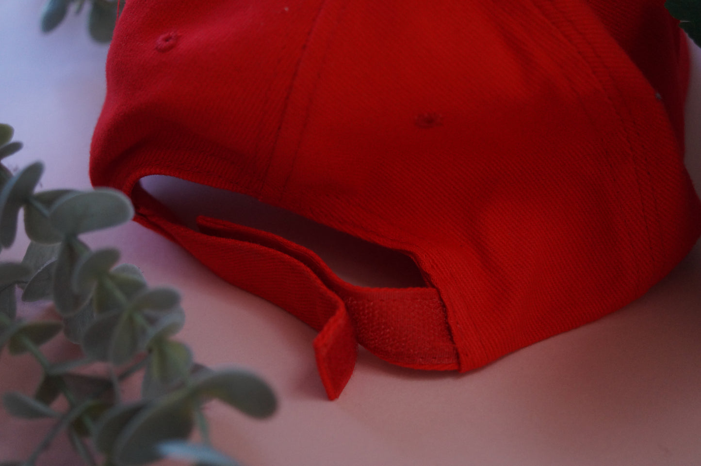 Blank Red Baseball Cap Whoopsie Daisy