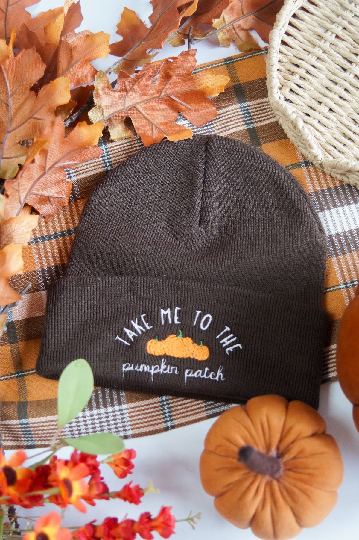 Take Me To The Pumpkin Patch Beanie