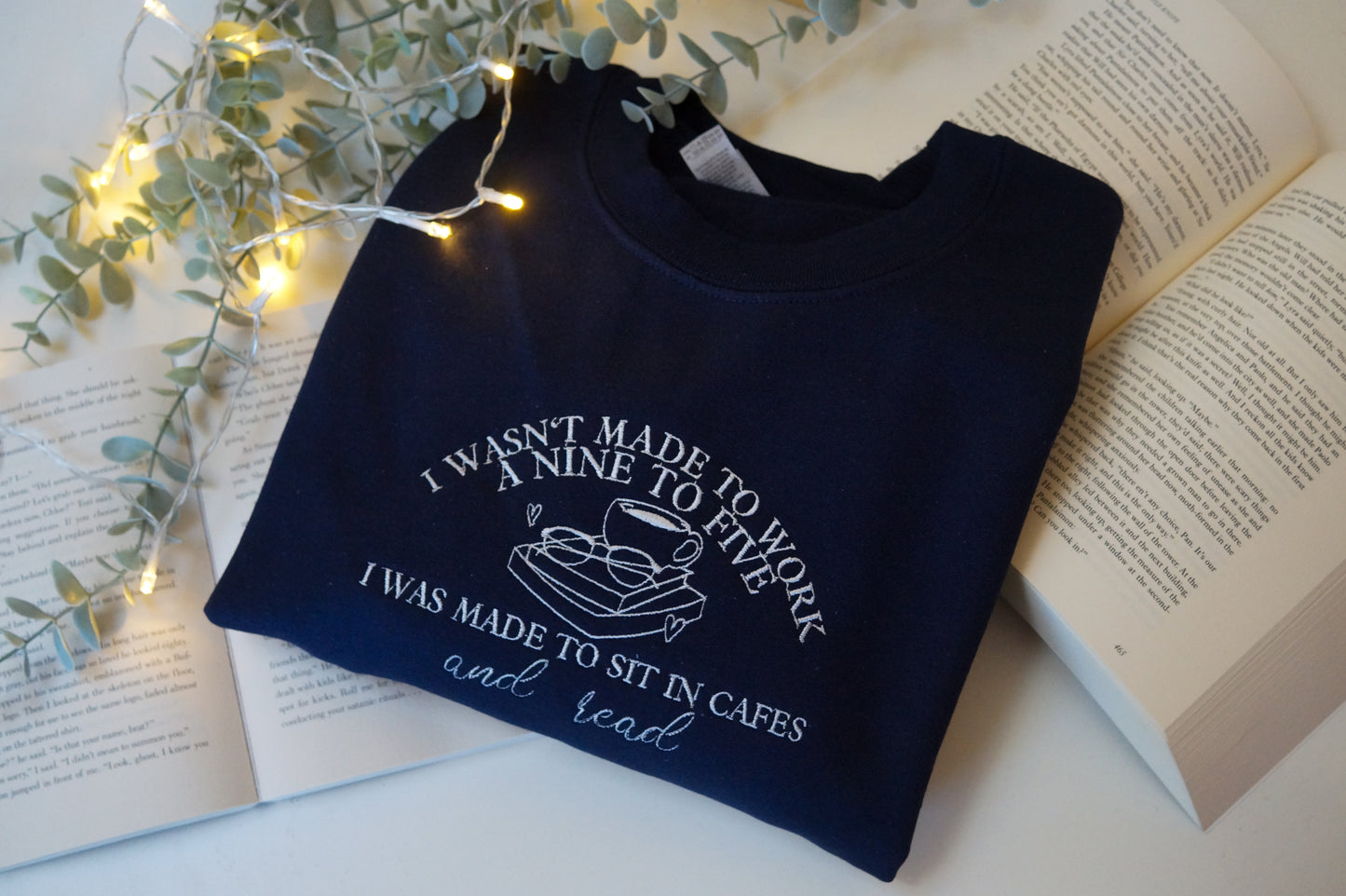 I was Made to Sit in Cafes and Read Jumper