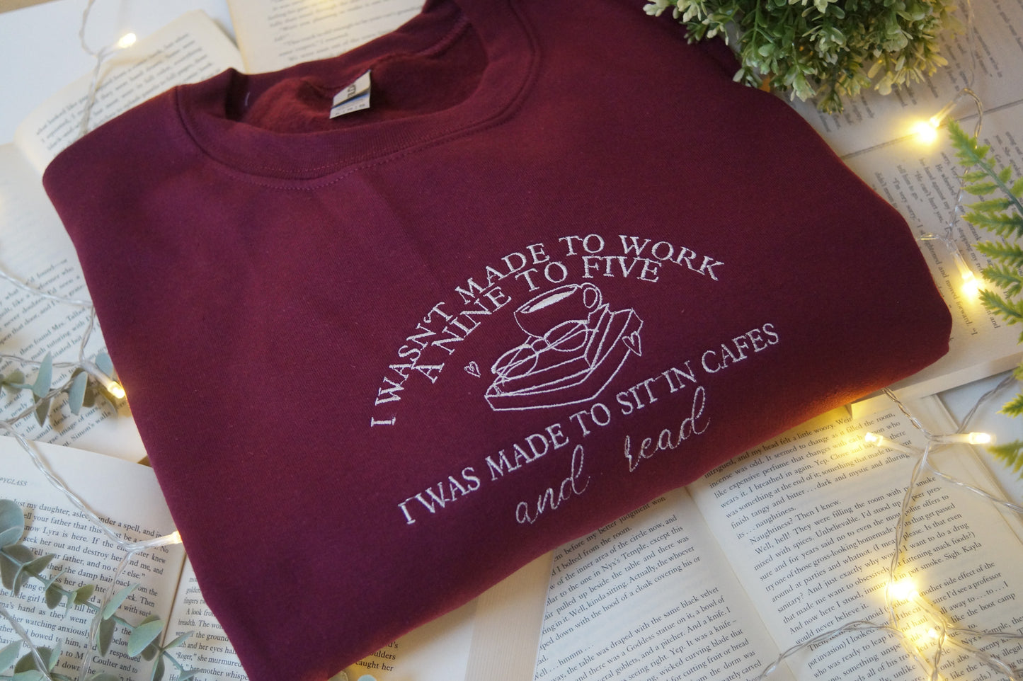I was Made to Sit in Cafes and Read Jumper