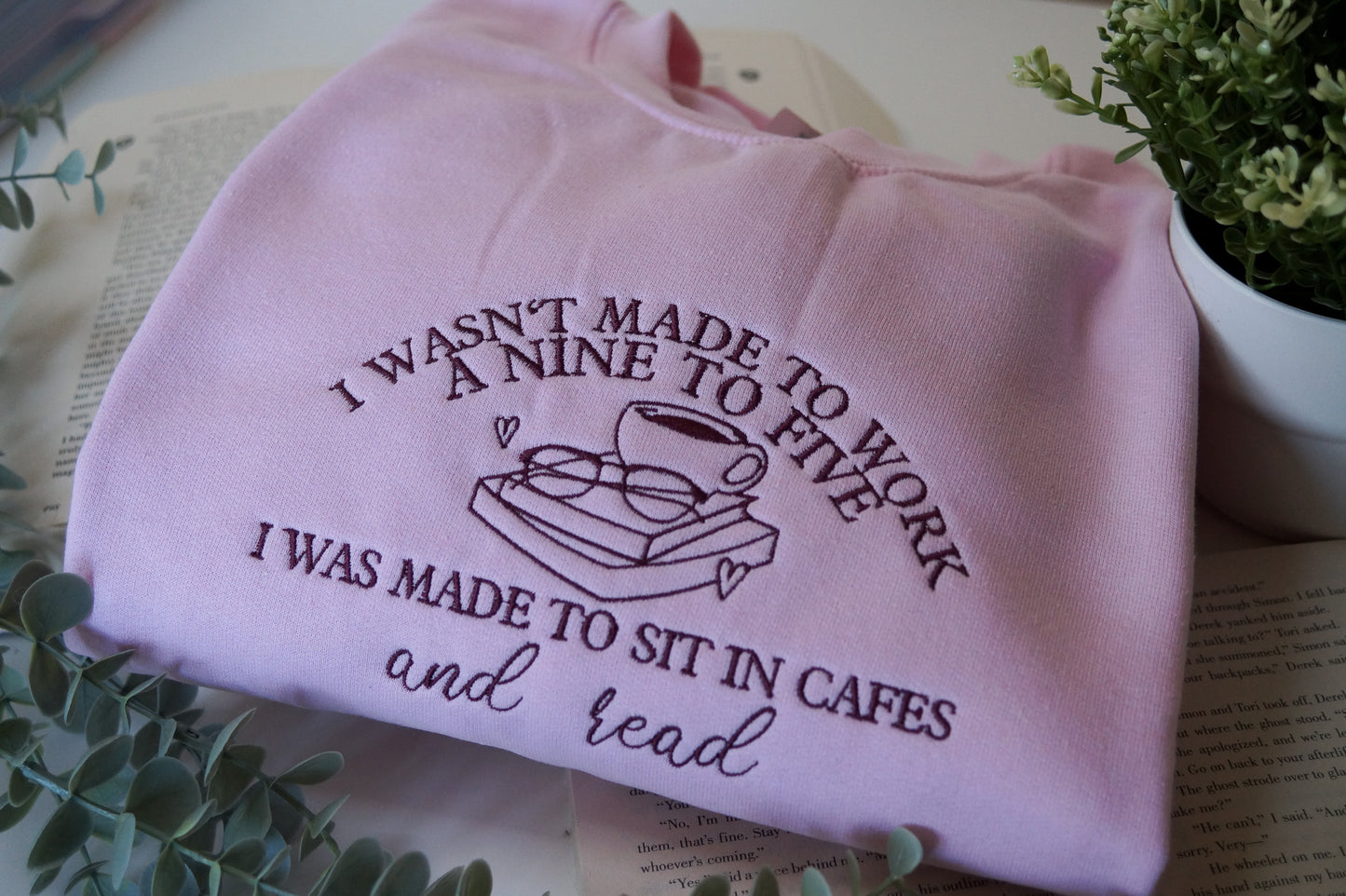 I was Made to Sit in Cafes and Read Jumper