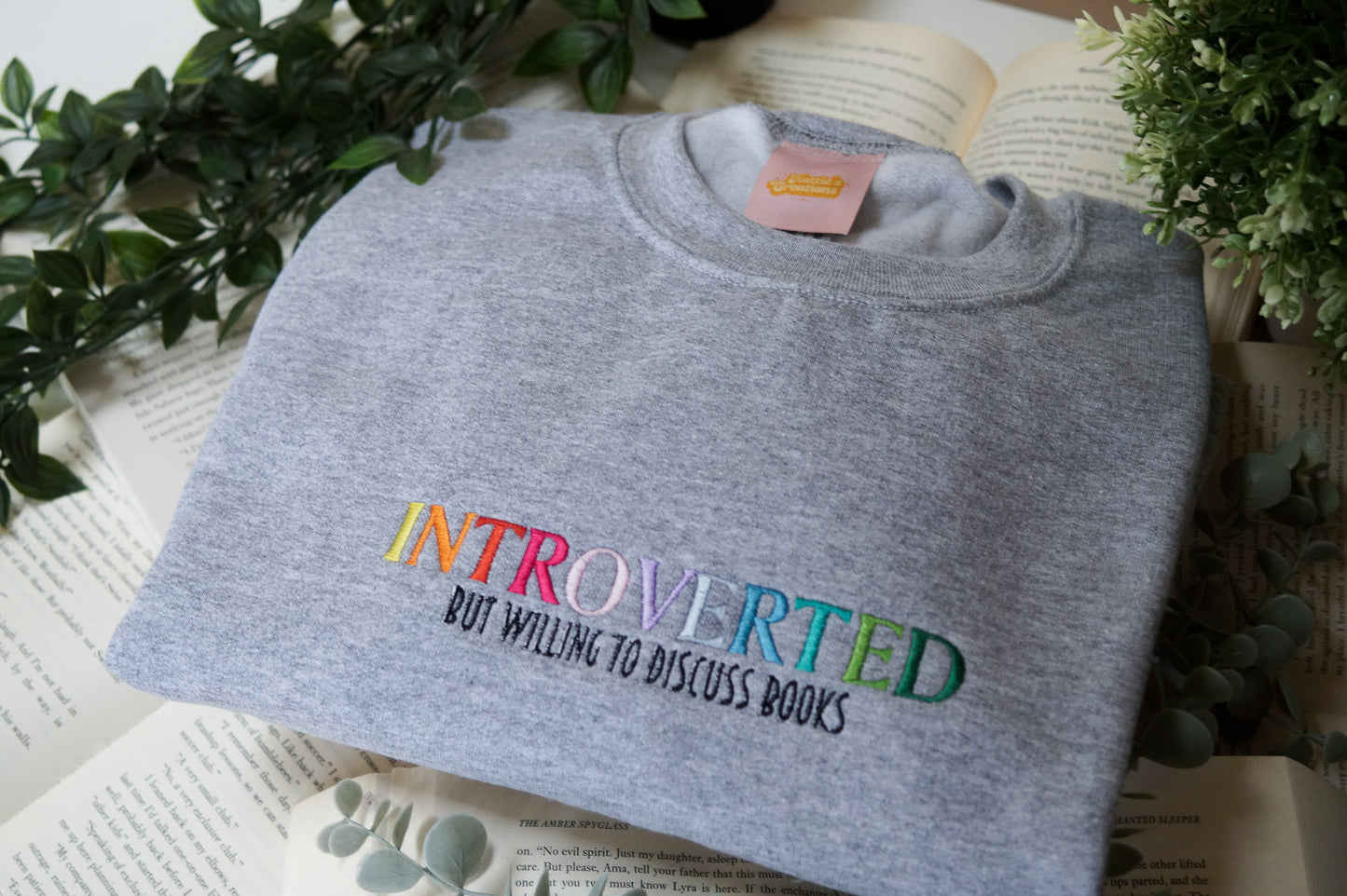 Introverted (But Willing To Discuss Books) Jumper