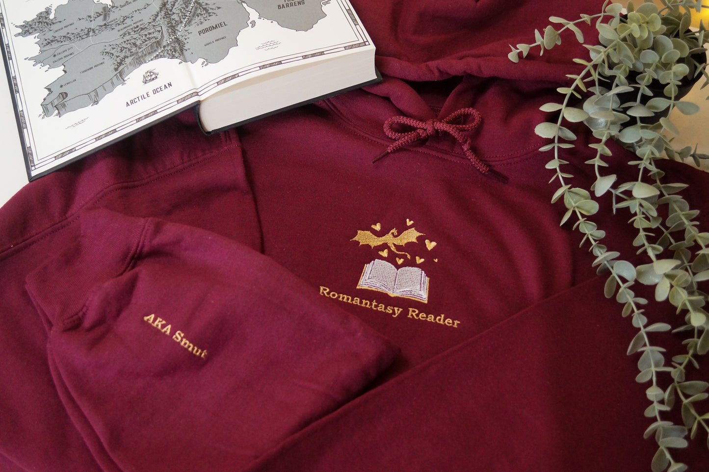 Romantasy Reader (AKA Smut) Hoodie