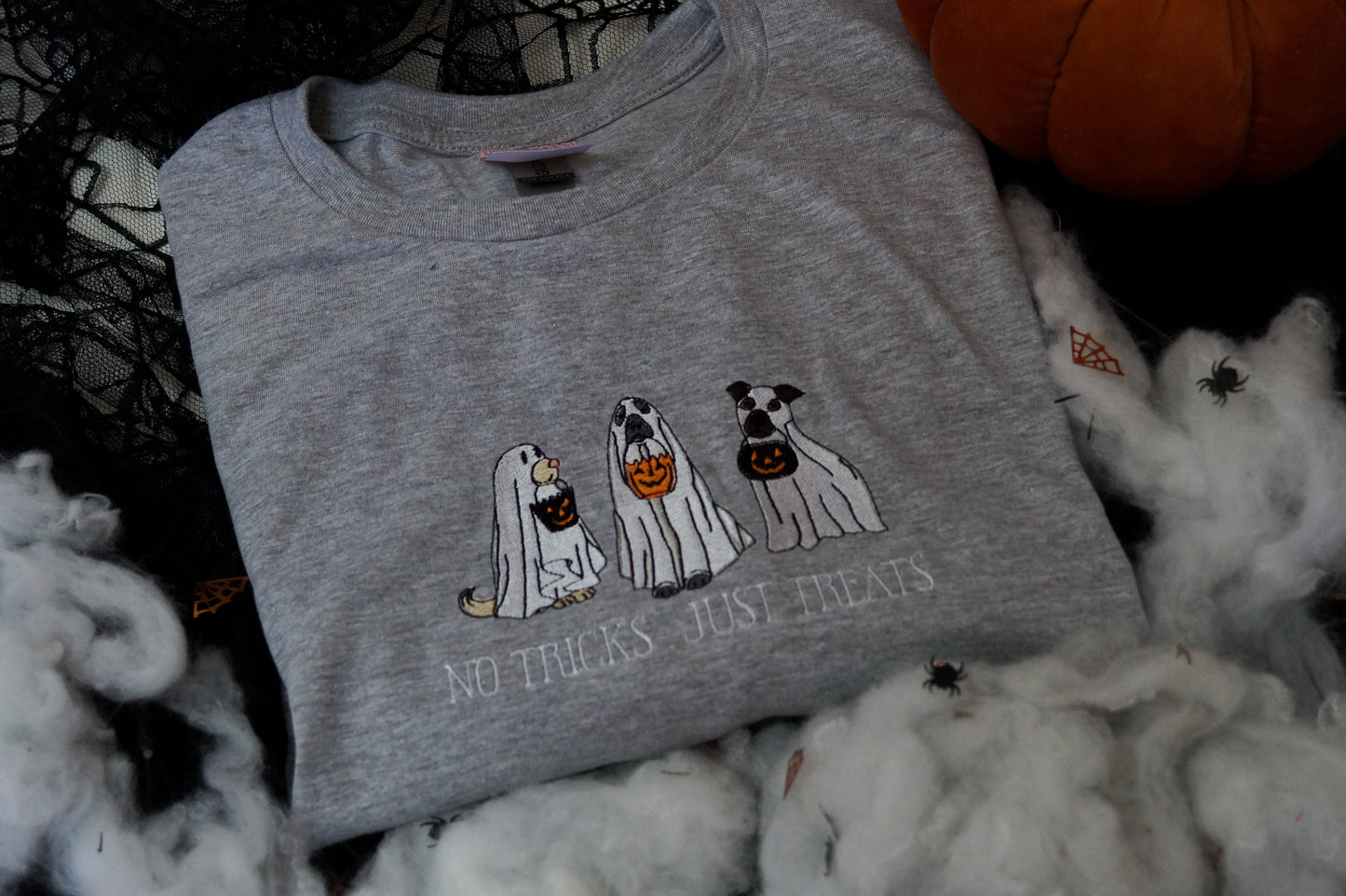 No Tricks Just Treats Crewneck Jumper