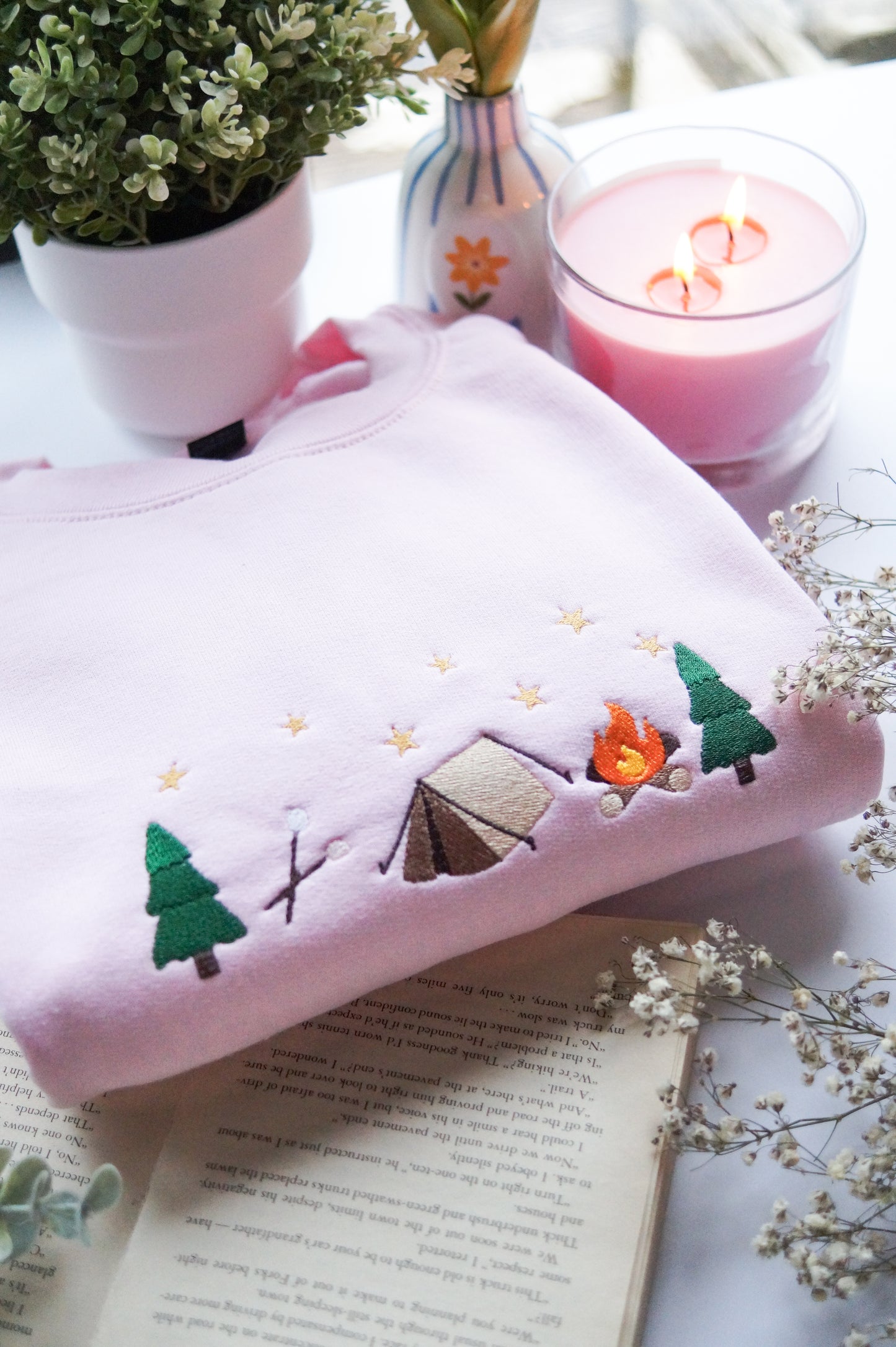 Camping Icons Jumper