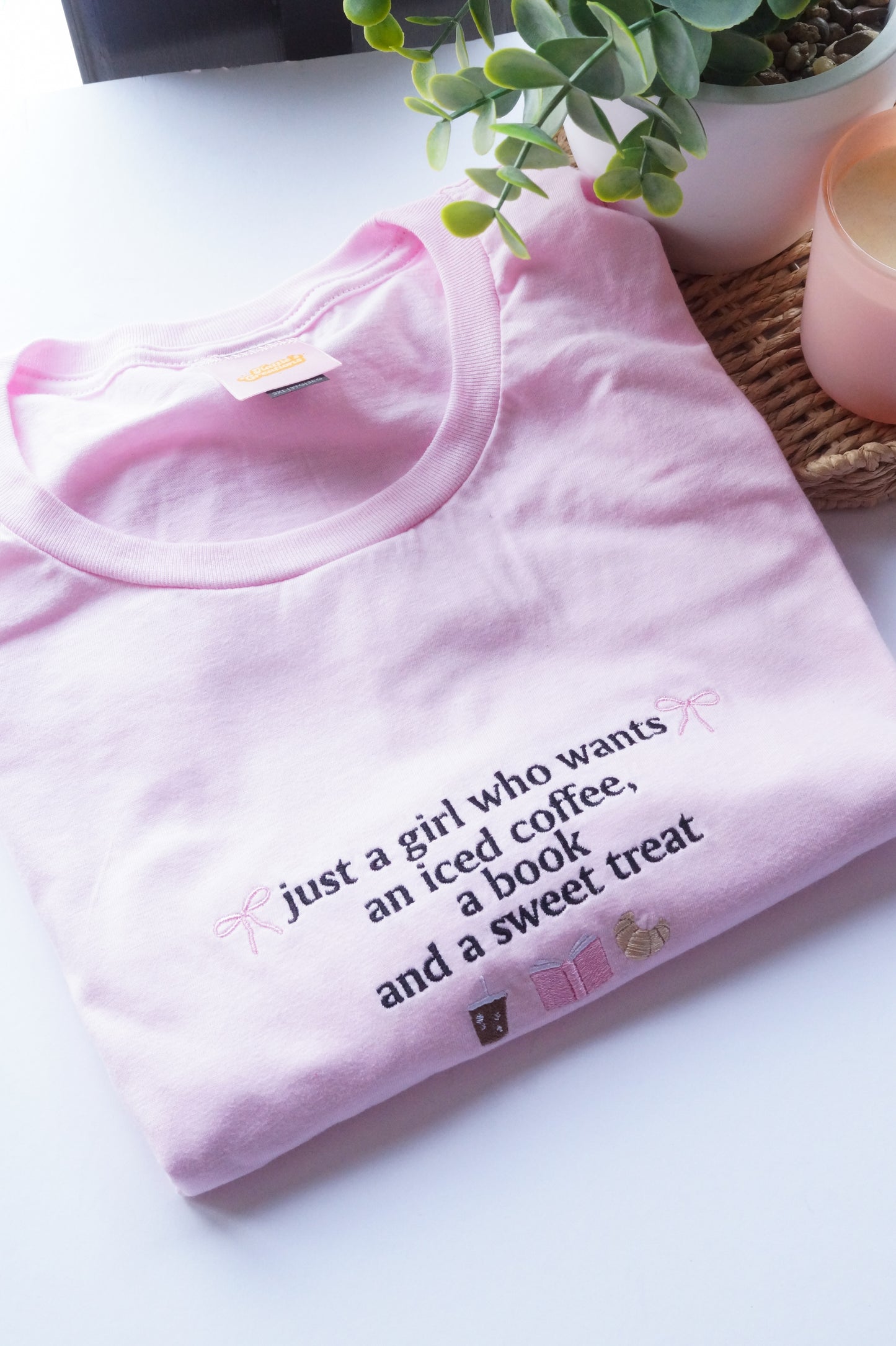 Just A Girl Who Wants a Iced Coffee T-Shirt