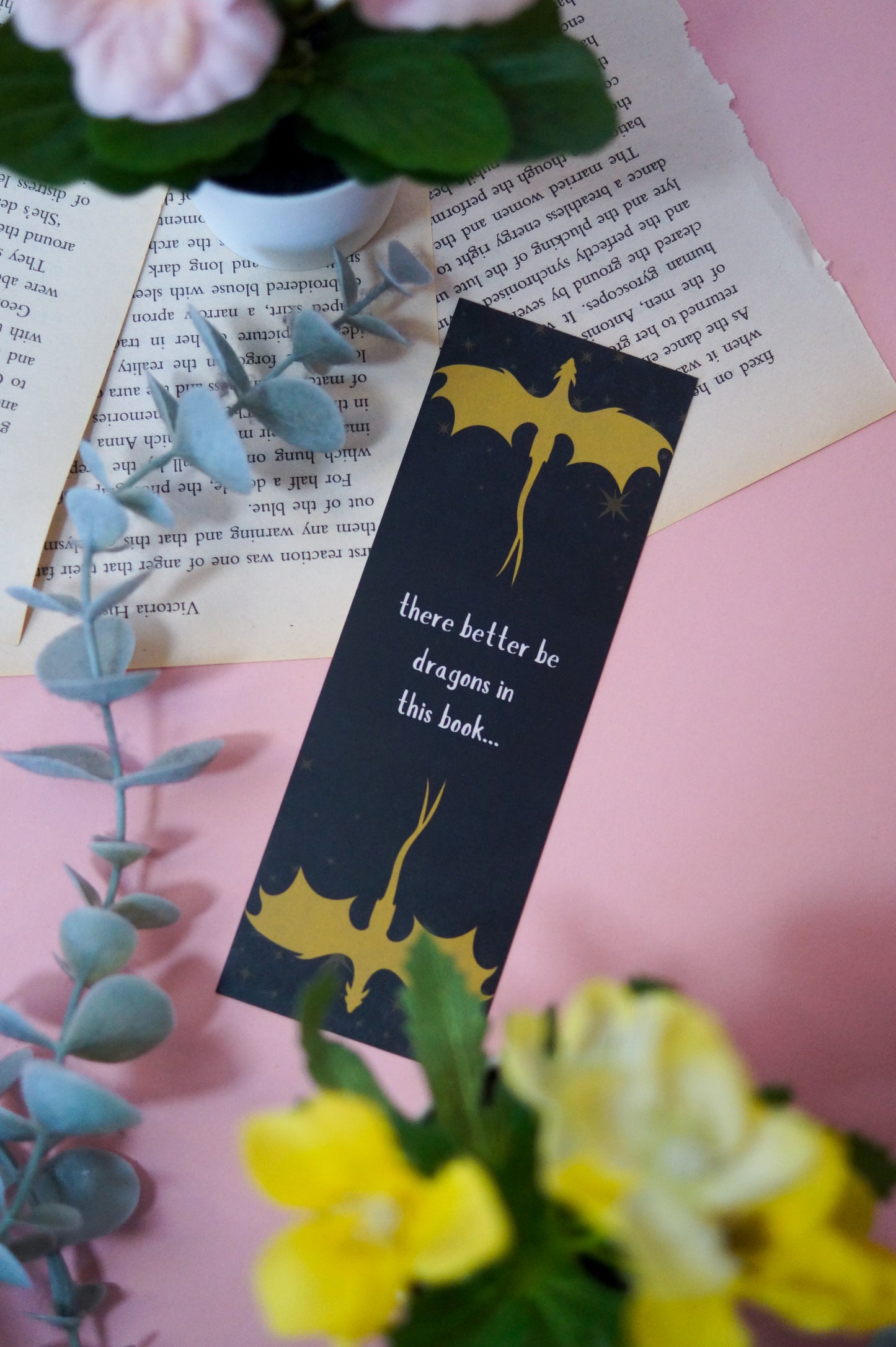 There Better Be Dragons In This Book Bookmark