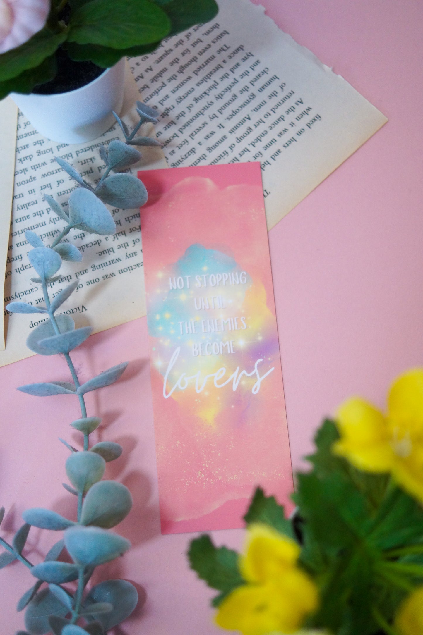 Not Stopping Until the Enemies Become Lovers Bookmark