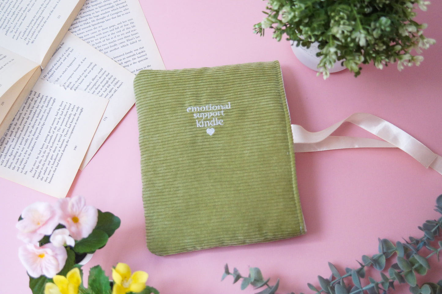 'Emotional Support Kindle' Kindle Sleeve