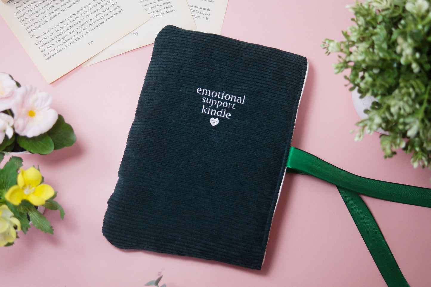 'Emotional Support Kindle' Kindle Sleeve