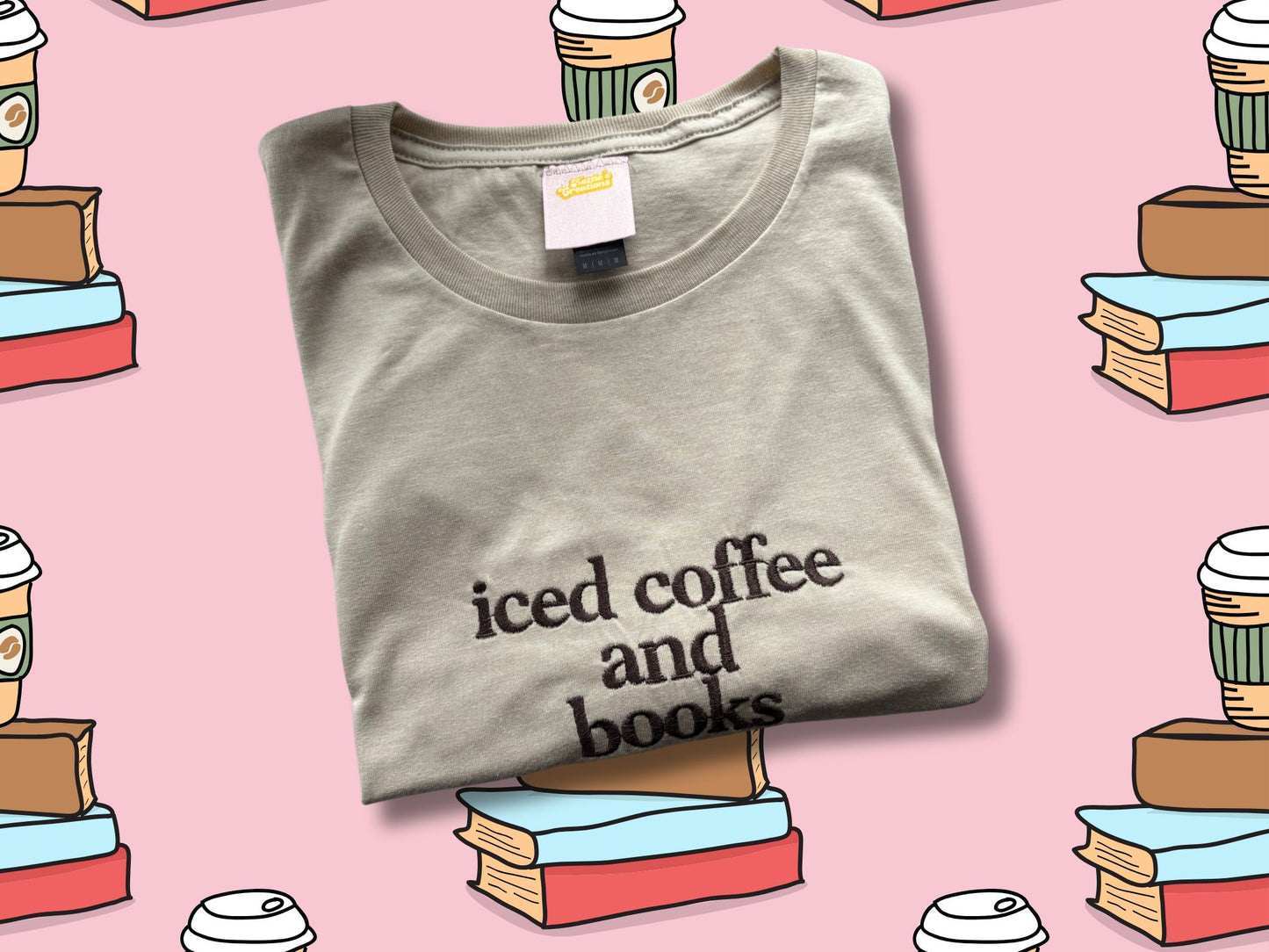 Iced Coffee and Books T-Shirt