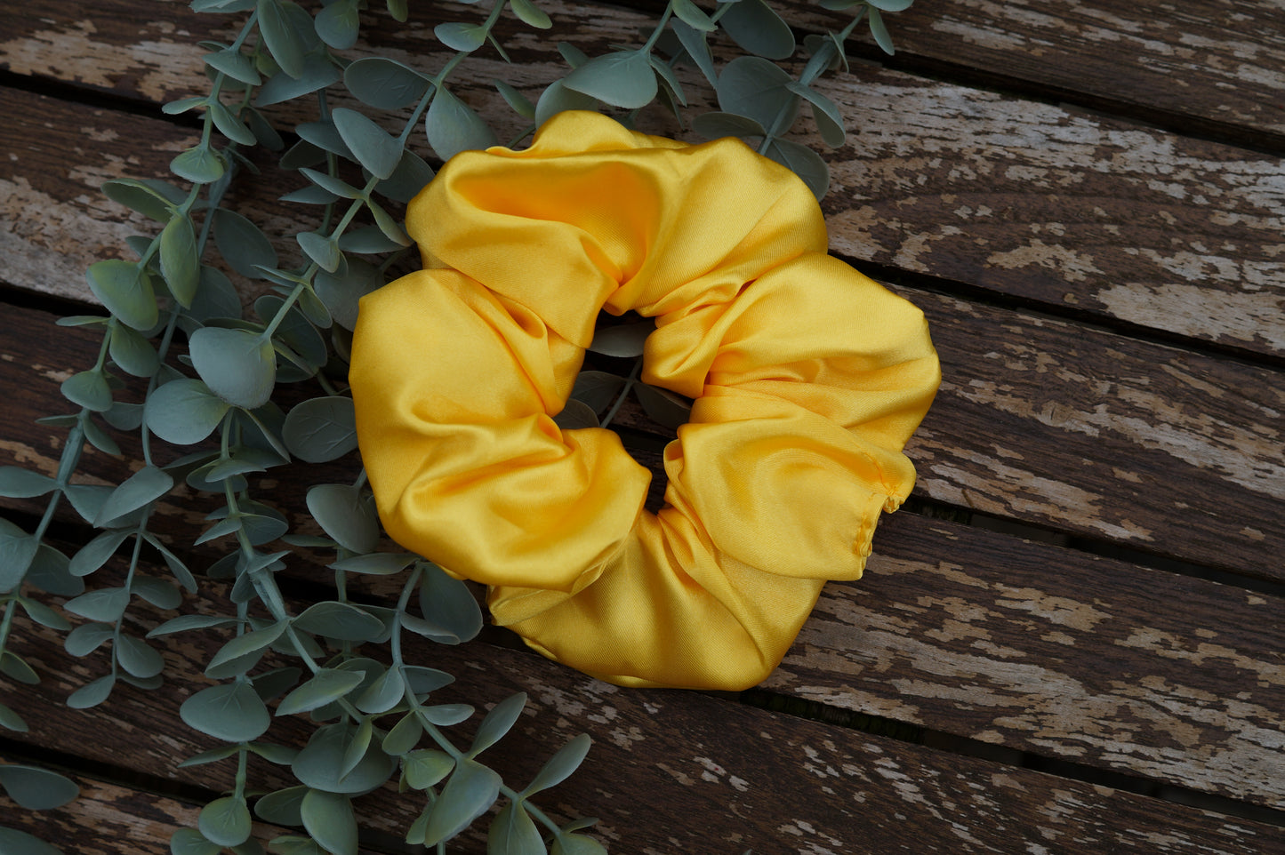 Extra Large Candycorn Scrunchie Trio
