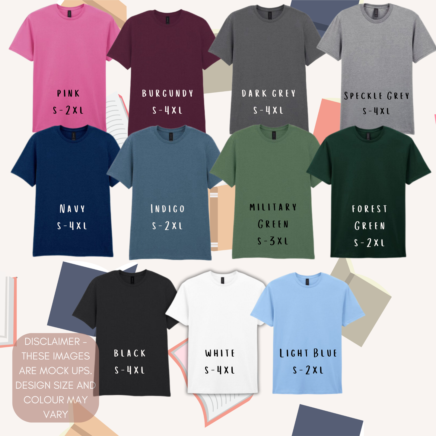All I Need Is Tea And Books T-Shirt