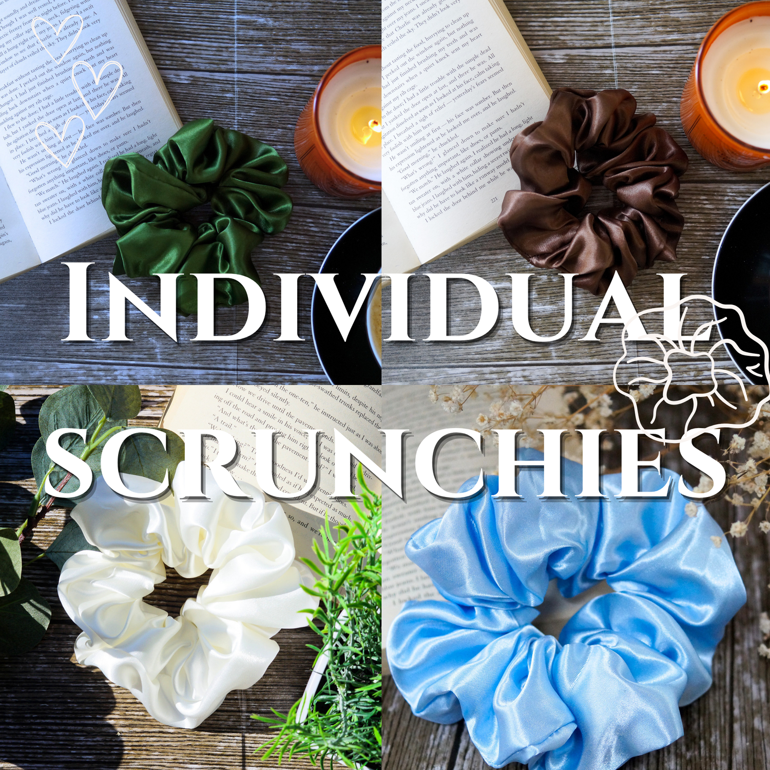 Individual Scrunchies