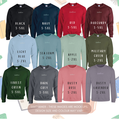 Booklover Crewneck