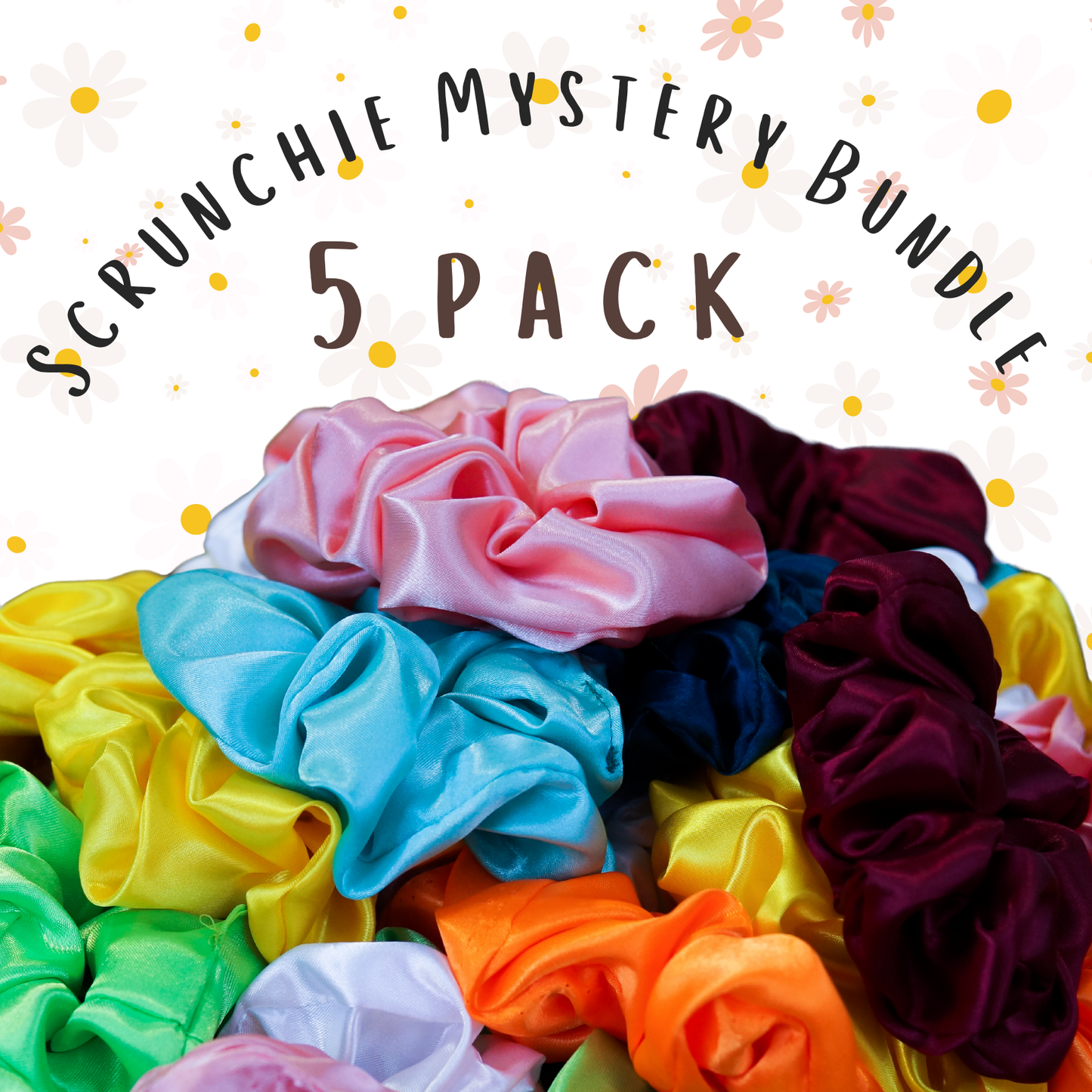 5 Pack Mystery Scrunchie Bundle