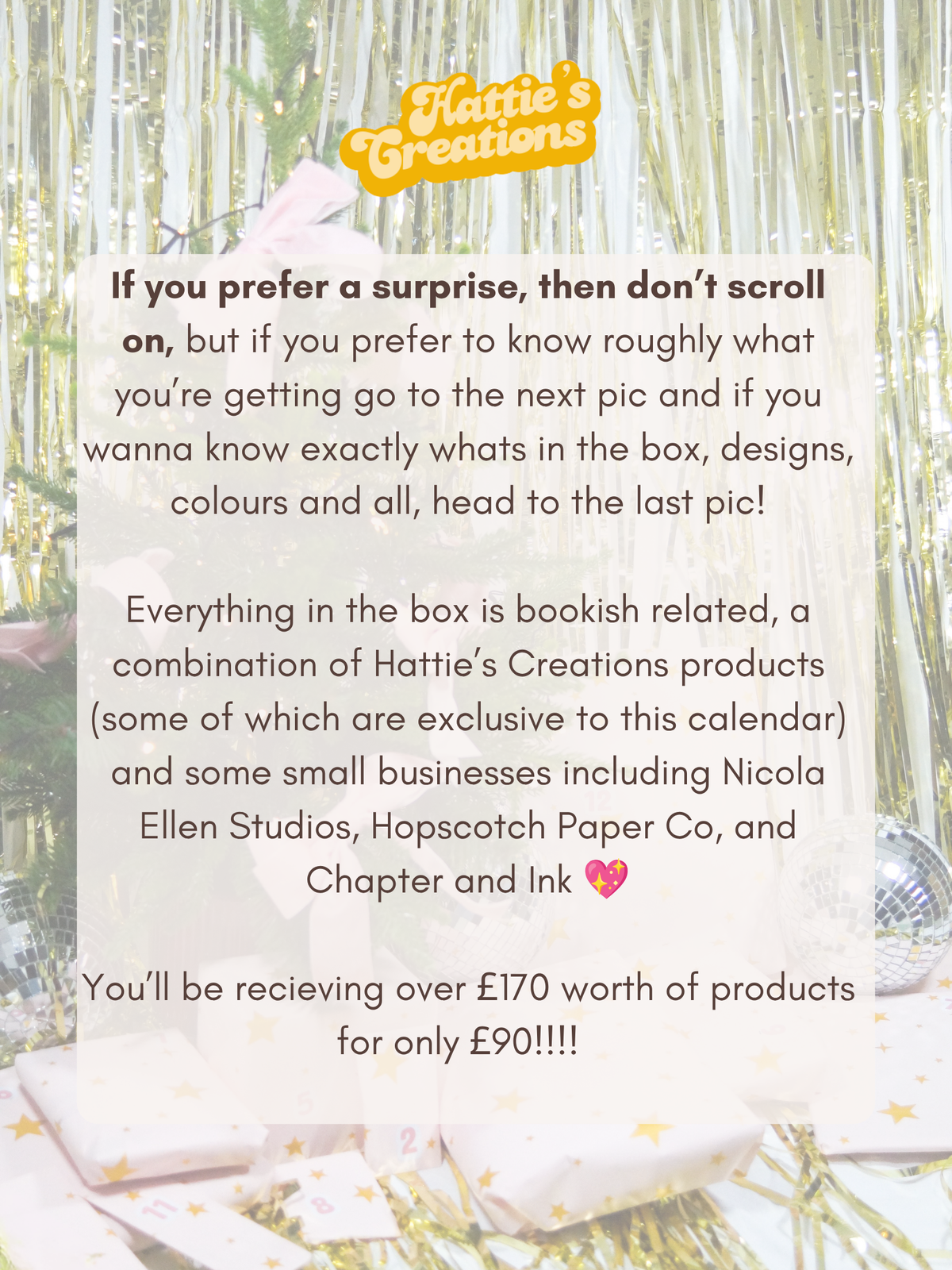 The Best Bookish Advent Calendar 2026 PRE ORDER - TO SHIP IN MID/LATE NOVEMBER