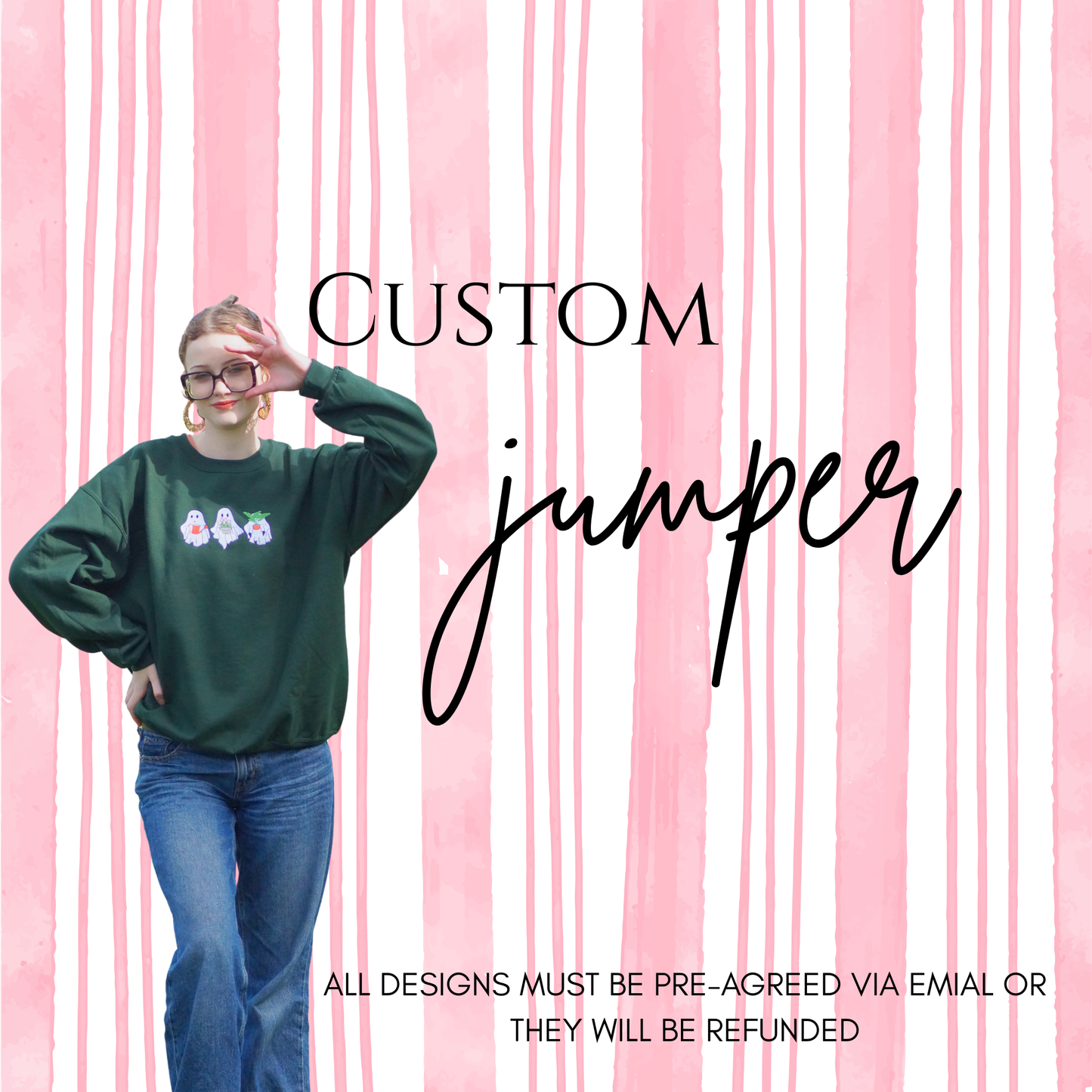 Custom Crewneck Jumper
