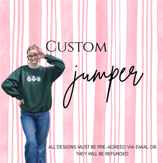 Custom Crewneck Jumper