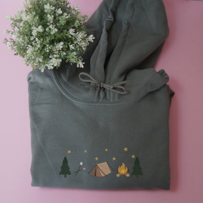 Camping Icons Hoodie