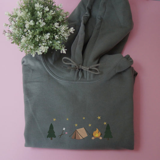 Camping Icons Hoodie