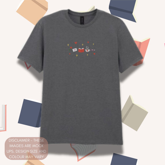 Romance Reader Icons T-Shirt