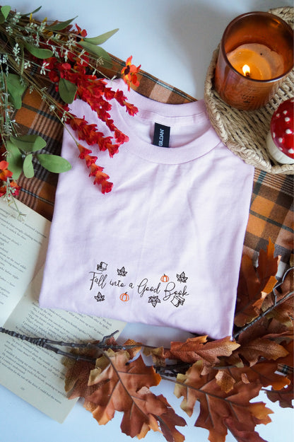 Fall into a Good Book T-Shirt