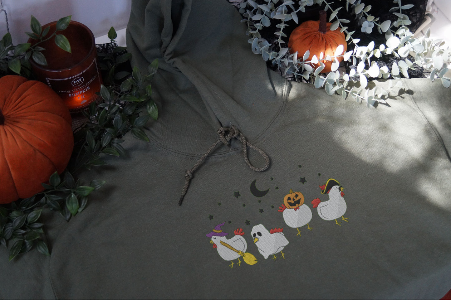 Halloween Chickens Hoodie