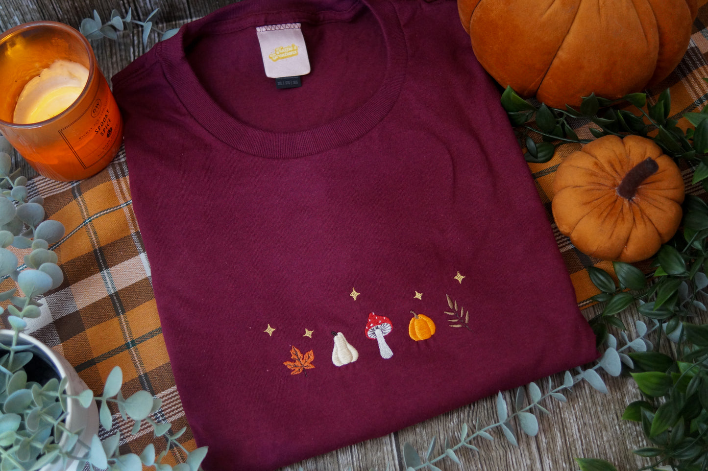 Autumnal Nature Icons T-Shirt