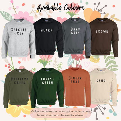 Autumn Icons Crewneck Jumper