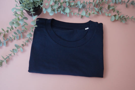 Navy Boxy T-shirt