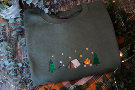 Camping Icons Jumper