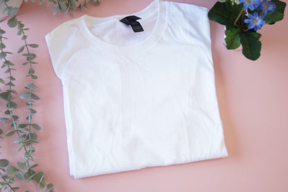 Blank White T-shirt Whoopsie Daisy