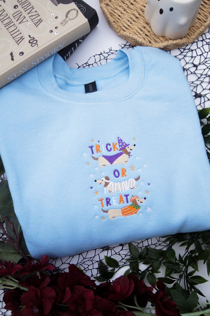 Trick or Treat Sausage Dogs Jumper